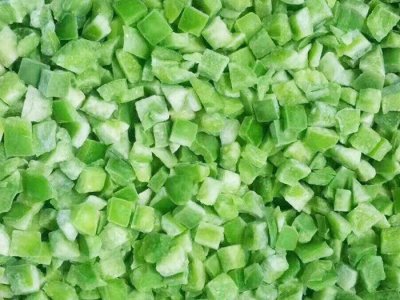 IQF Diced Green Peppers