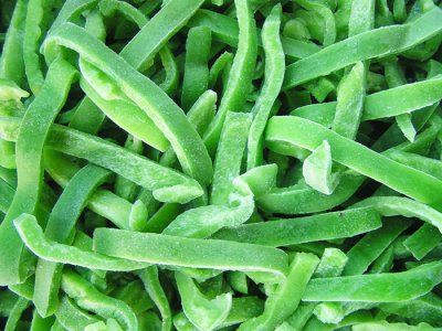 IQF Green Pepper Strips