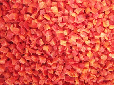 IQF Diced Red Peppers