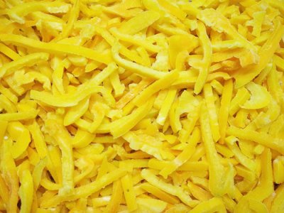 IQF Yellow Pepper Strips